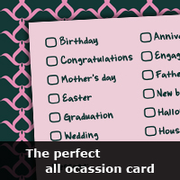 The perfect all occasion card